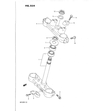 STEERING STEM (MODEL L)