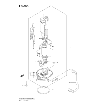 FUEL PUMP (MODEL K5/K6/K7)