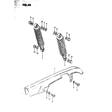CHAIN CASE - SHOCK ABSORBER