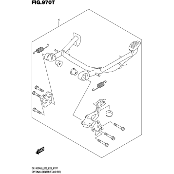 OPTIONAL (CENTER STAND SET)