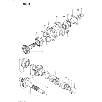 SECONDARY DRIVE GEAR