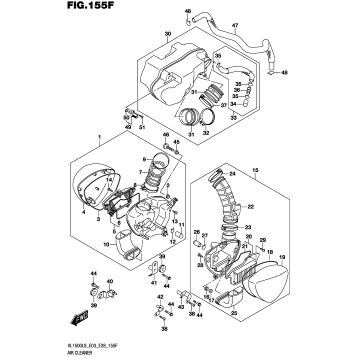 AIR CLEANER (VL1500TL8 E28)