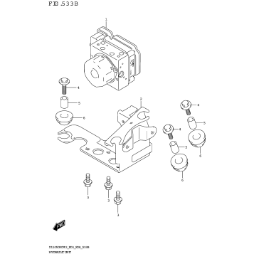 HYDRAULIC UNIT (DL1050RC)