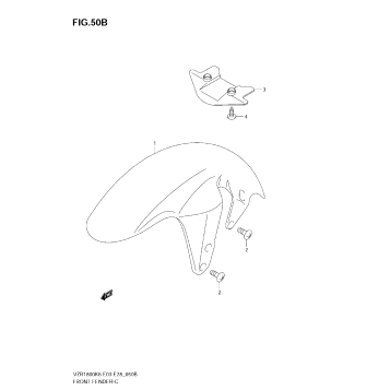 FRONT FENDER (VZR1800K8/NK8/K9/NK9)