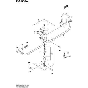 REAR MASTER CYLINDER