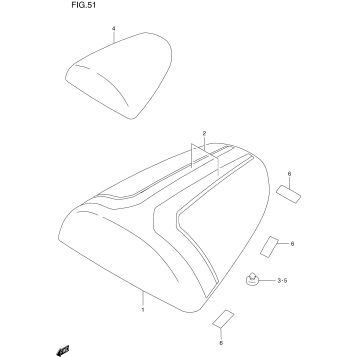 SEAT TAIL BOX (MODEL V)