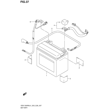 BATTERY (GSX1300RAL4 E03)