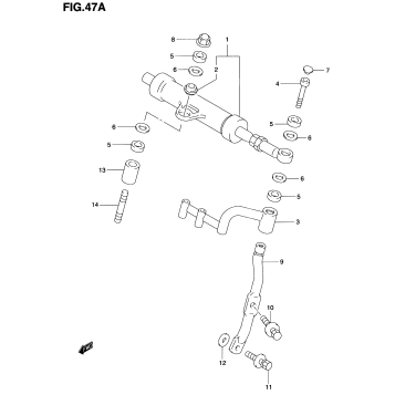 STEERING DAMPER (MODEL W/X/Y/K1)