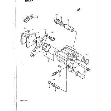 REAR CALIPERS (MODEL H)