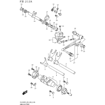 GEAR SHIFTING (DL1050RR)