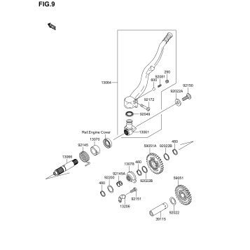 KICKSTARTER MECHANISM