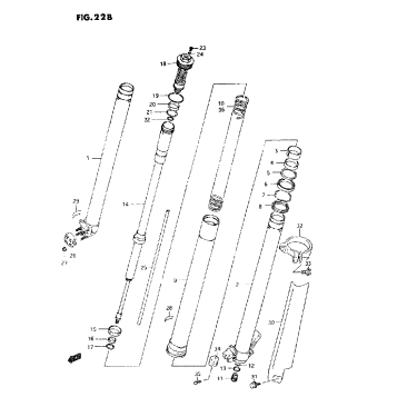 FRONT DAMPER (MODEL R)