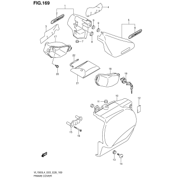 FRAME COVER (VL1500BL4 E03)