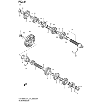 TRANSMISSION (VZR1800BZL4 E28)