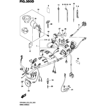 WIRING HARNESS (VZR1800BZL9 E33)