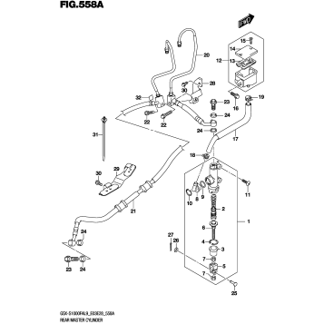 REAR MASTER CYLINDER