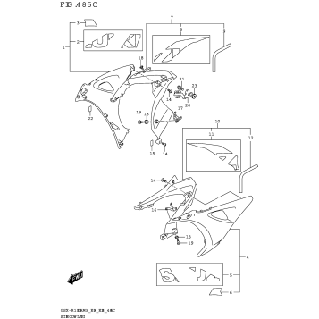 SIDE COWLING (GSX-R1000RZA)