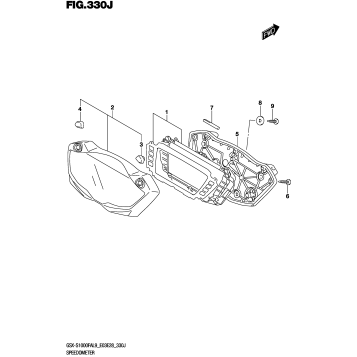 SPEEDOMETER (GSX-S1000FZAL9 E33)