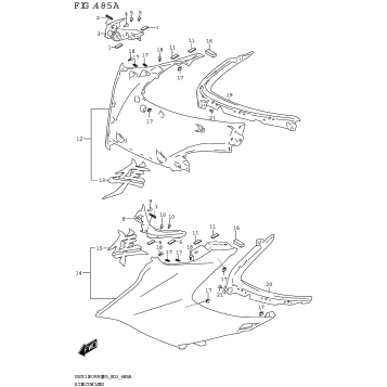 SIDE COWLING (GSX1300RRQ)