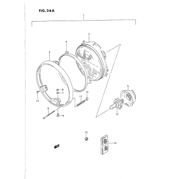 HEADLAMP (MODEL R/S/T)