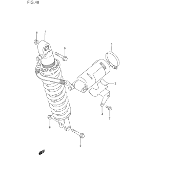 REAR SHOCK ABSORBER