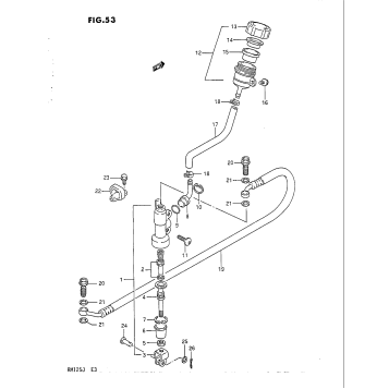 REAR MASTER CYLINDER (MODEL J)