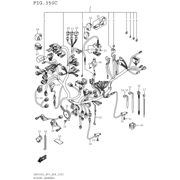 WIRING HARNESS (AN650ZL5 E28)