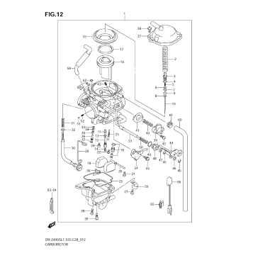 CARBURETOR (DR-Z400SL1 E3)