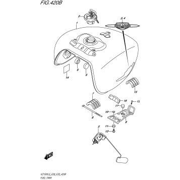 FUEL TANK (VZ1500L5 E33)