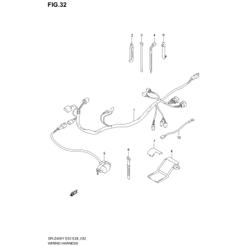 WIRING HARNESS (DR-Z400Y/K1/K2/K3/K4)
