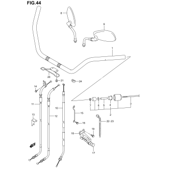 HANDLEBAR (MODEL K1/K2/K3/K4)