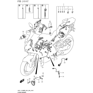 WIRING HARNESS (E03,E28)