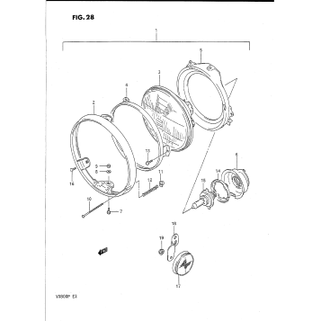HEADLAMP (MODEL L/M/N)