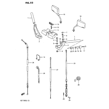 HANDLEBAR (GS1150EF/EF2/EG)
