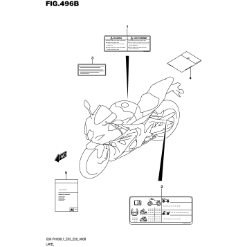 LABEL (GSX-R1000L7 E28)