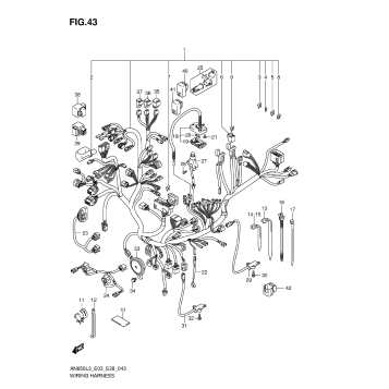 WIRING HARNESS (AN650L3 E33)