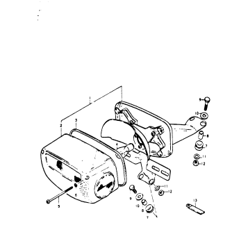 REAR COMBINATION LAMP (GT550B)