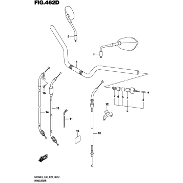 HANDLEBAR (SV650AL9 E33)