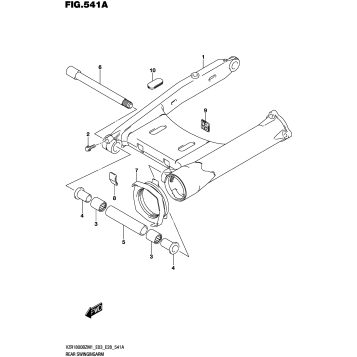 REAR SWINGINGARM