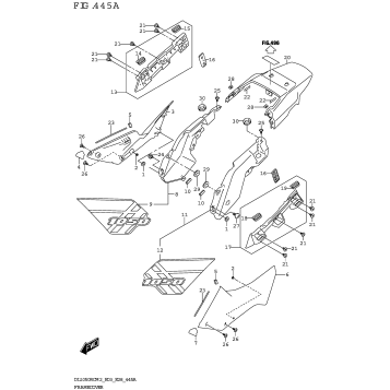 FRAME COVER (DL1050RC)