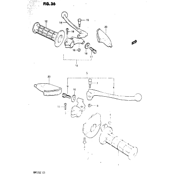 HANDLE GLIP - LEVER (MODEL X)