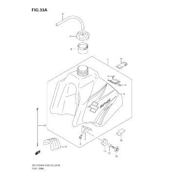 FUEL TANK (MODEL K7)