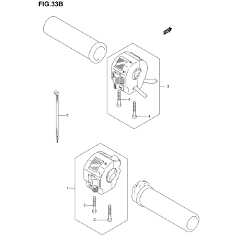 HANDLE SWITCH (MODEL K4/K5)