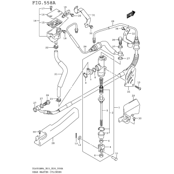 REAR MASTER CYLINDER