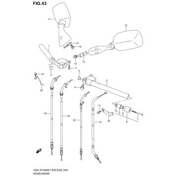 HANDLEBAR (MODEL K1)