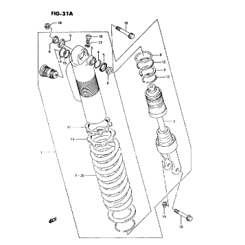 SHOCK ABSORBER (MODEL P)