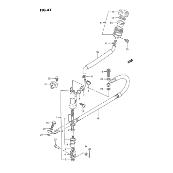 REAR MASTER CYLINDER (MODEL L)
