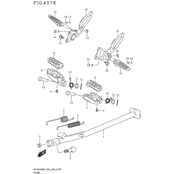 STAND (DR-Z400SMM3 E28)