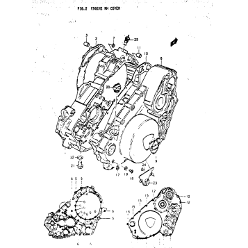 ENGINE RH COVER