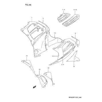 UNDER COWLING BODY (MODEL R)